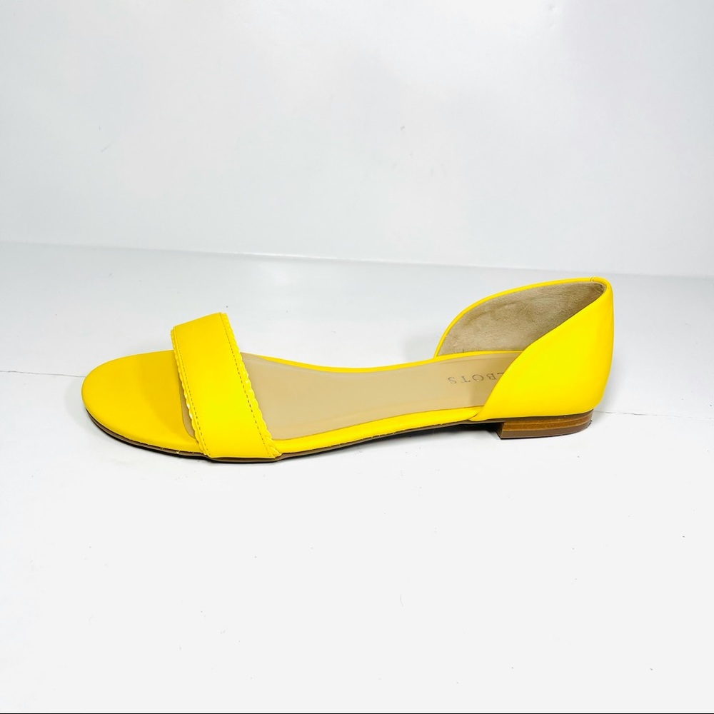 Talbots Sandals Women’s Size 10.5 M Yellow Leather